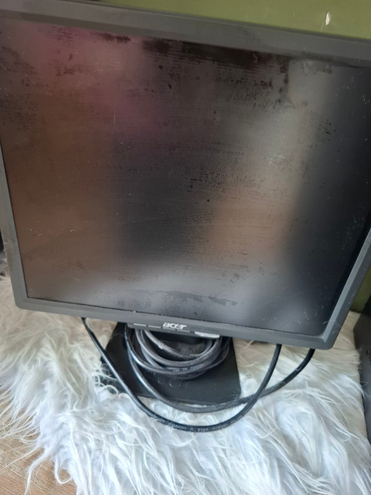Acer AL1706 Plat Scherm Monitor - Goede Staat, Computers en Software, Monitoren, Ophalen, Gebruikt, VGA, Overige resoluties