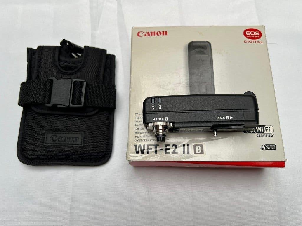 Canon WFT-E2 II B   Wi-Fi, ETH en USB, Handleiding, Canon, Overige typen, Nieuw