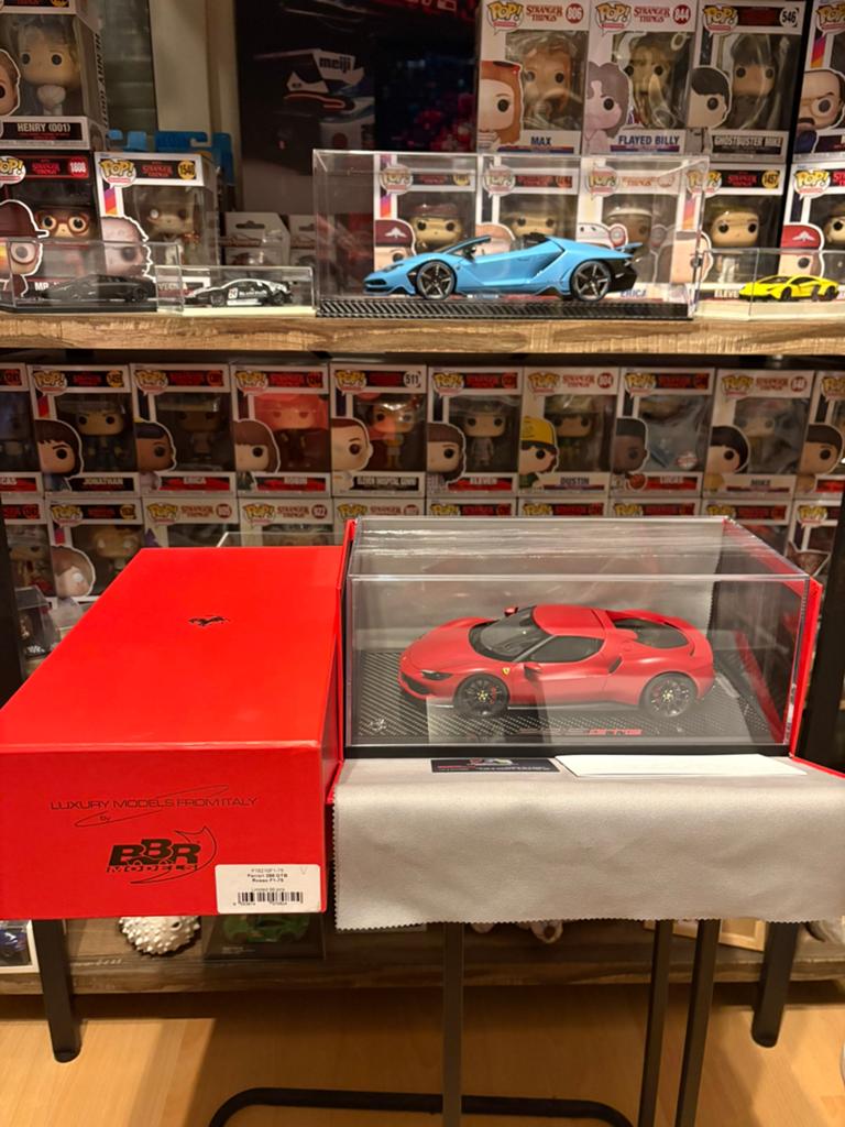 1:18 BBR Ferrari 296 GTB, Ophalen of Verzenden, Zo goed als nieuw