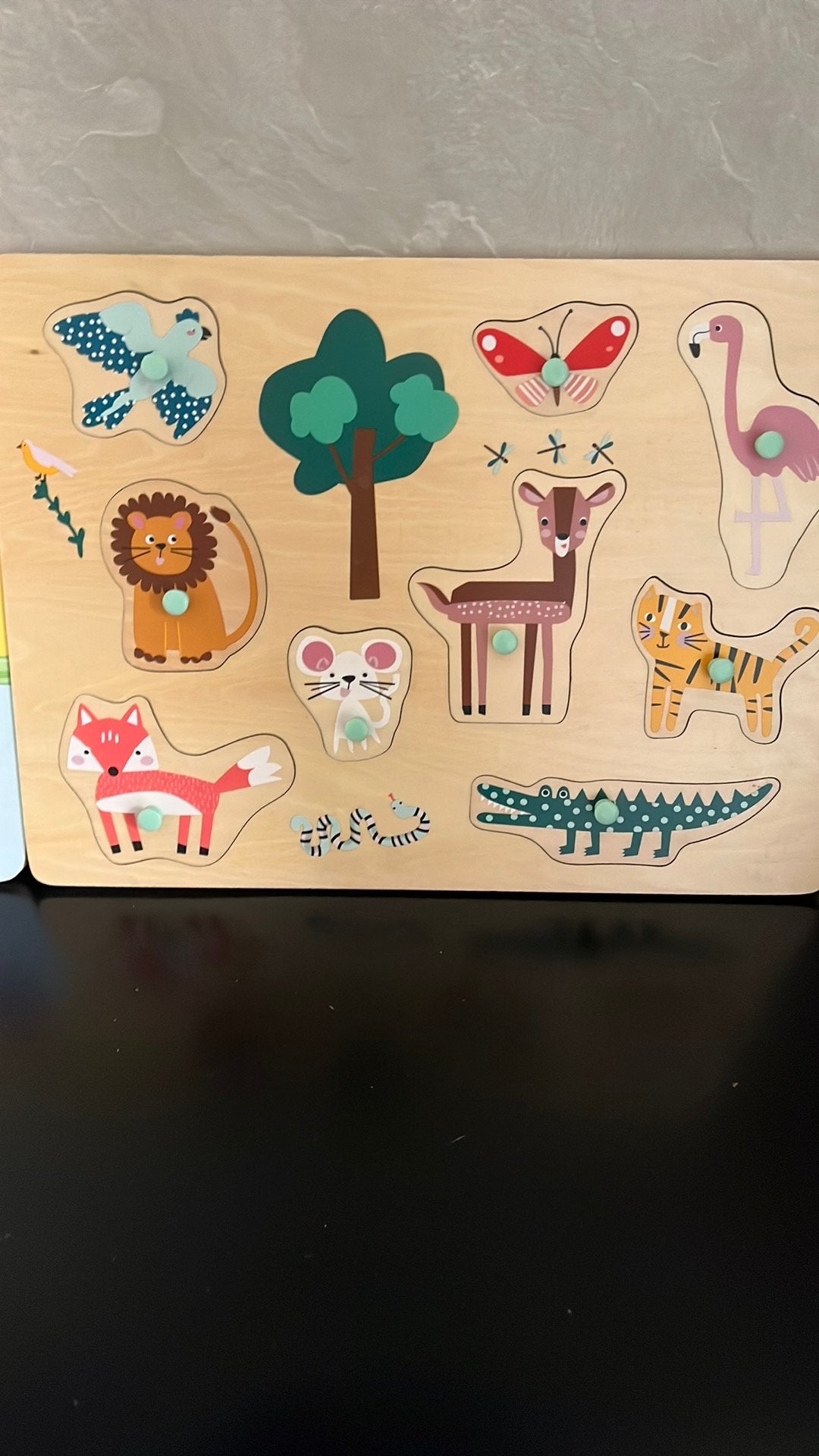 2kinderpuzzels, 2 tot 4 jaar, Ophalen of Verzenden, Zo goed als nieuw, Van hout