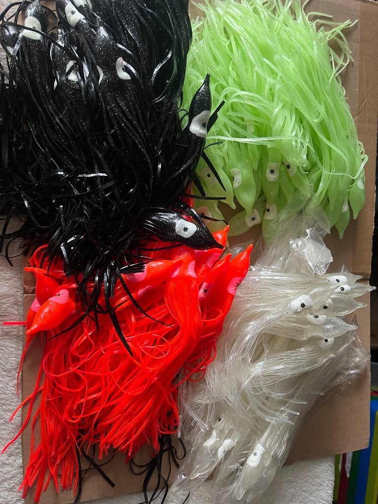 adv 928 / NIEUW mixpartij 60 octopussen in mix 4 kleuren, Ophalen of Verzenden, Nieuw, Overige typen