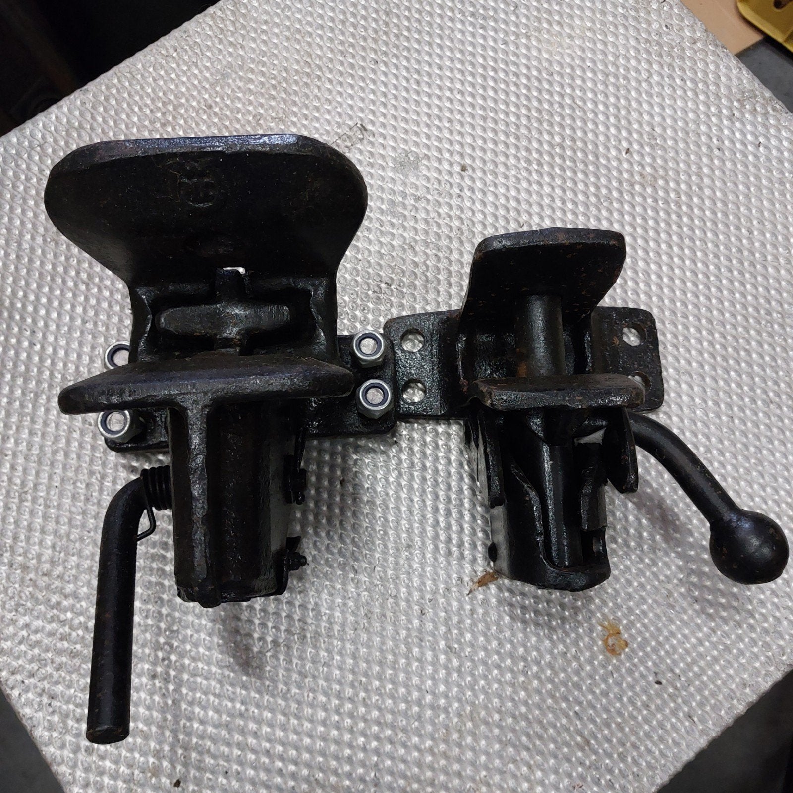 automatische vangmuilkoppeling. vangmuilkoppeling., Ophalen