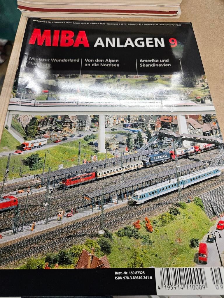 2x MIBA Anlagen tijdschrift modeltreinen - Nrs. 9 & 10, Ophalen of Verzenden
