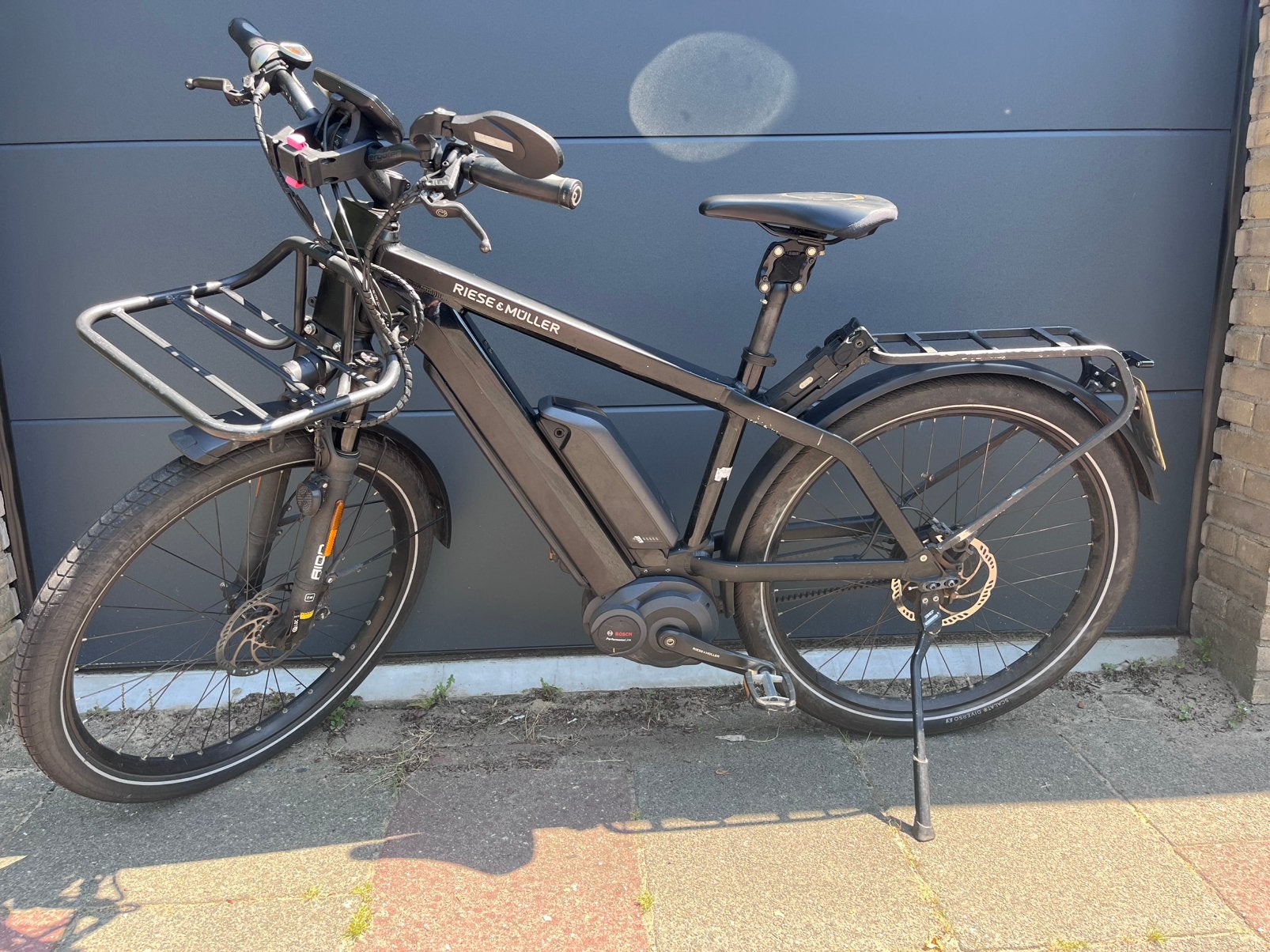 Riese & Müller Charger Vario GT HS Speed Pedelec DualBattery, Gebruikt, 47 tot 51 cm, 50 km per accu of meer, Ophalen