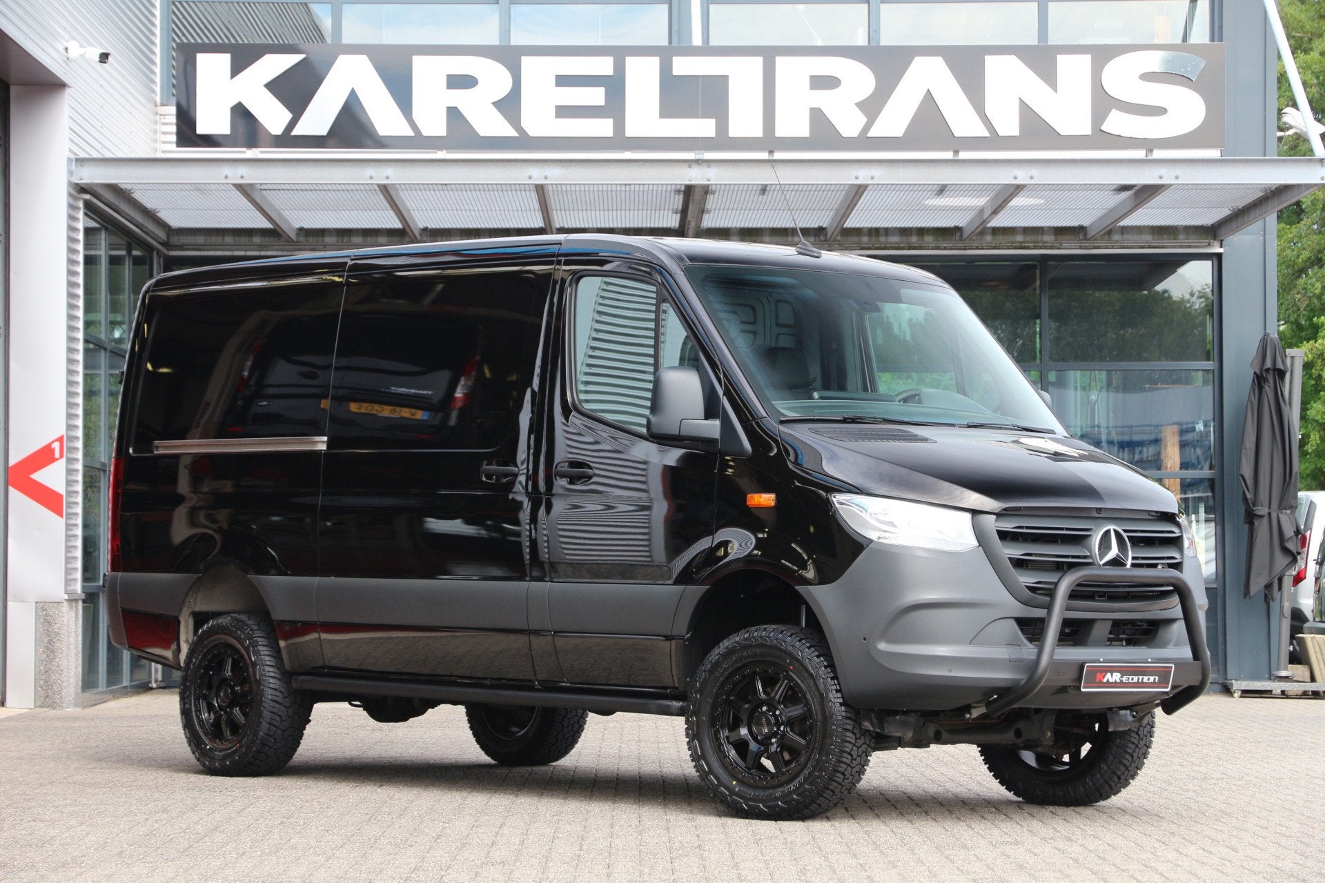 Mercedes-Benz Sprinter 316 CDI | Aut. | 4x4 | Allrad | Navi, Multifunctioneel stuurwiel, Stof, Gebruikt, Zwart