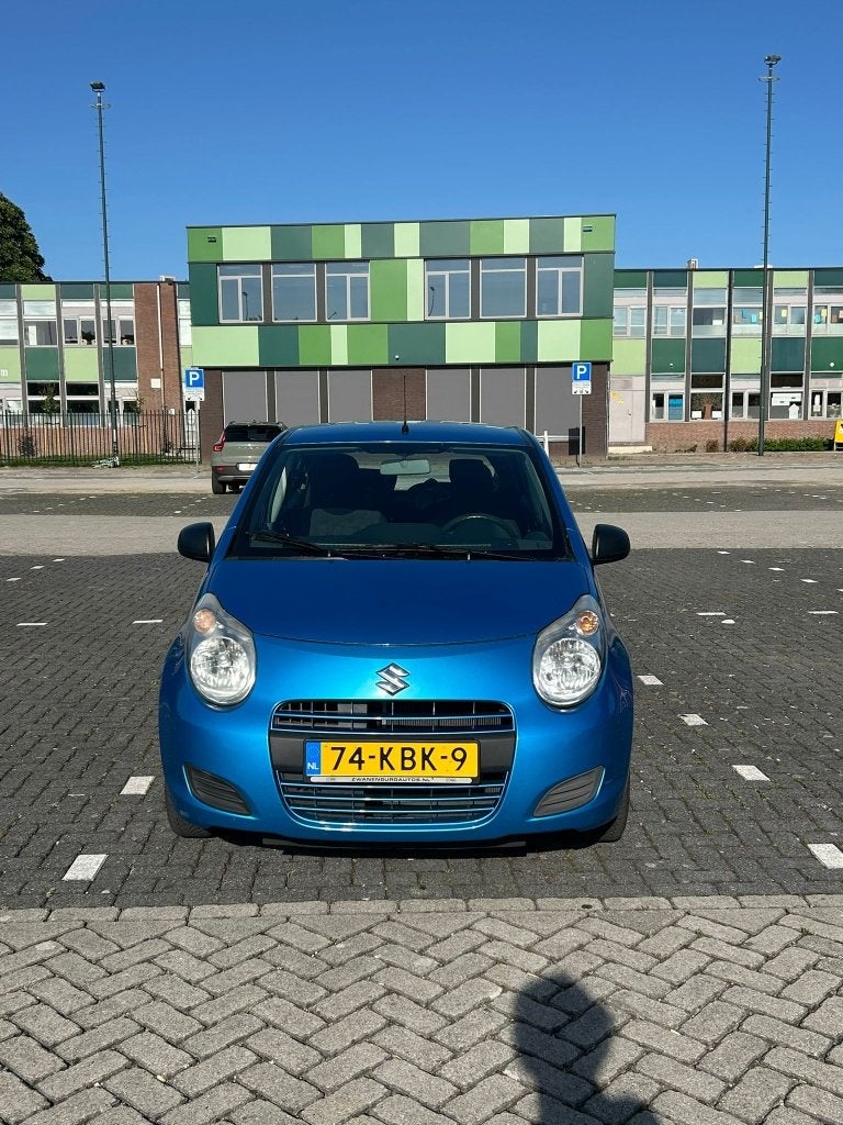 Suzuki Alto 1.0 2009 Blauw 45.500km Uniek!! Geen airco, Voorwielaandrijving, Stof, 200 kg, Origineel Nederlands