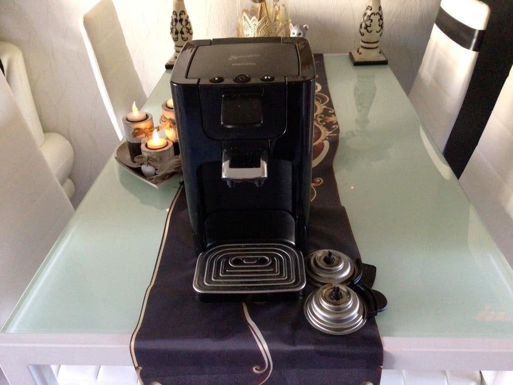 te koop senseo, Witgoed en Apparatuur, Koffiezetapparaten, Ophalen, Koffiepads en cups, Espresso apparaat, Zo goed als nieuw
