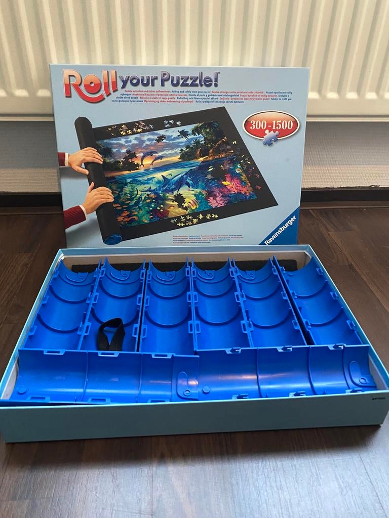 Handig opbergsysteem voor puzzels tot 1.500 Stukjes, Ophalen of Verzenden, 500 t/m 1500 stukjes, Zo goed als nieuw