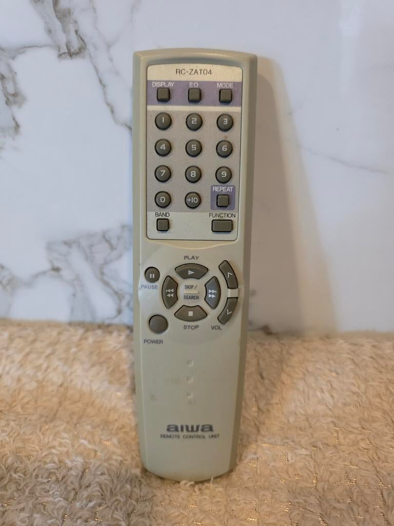 Aiwa RC-ZAT04 afstandsbediening hifi set, Ophalen of Verzenden, Gebruikt