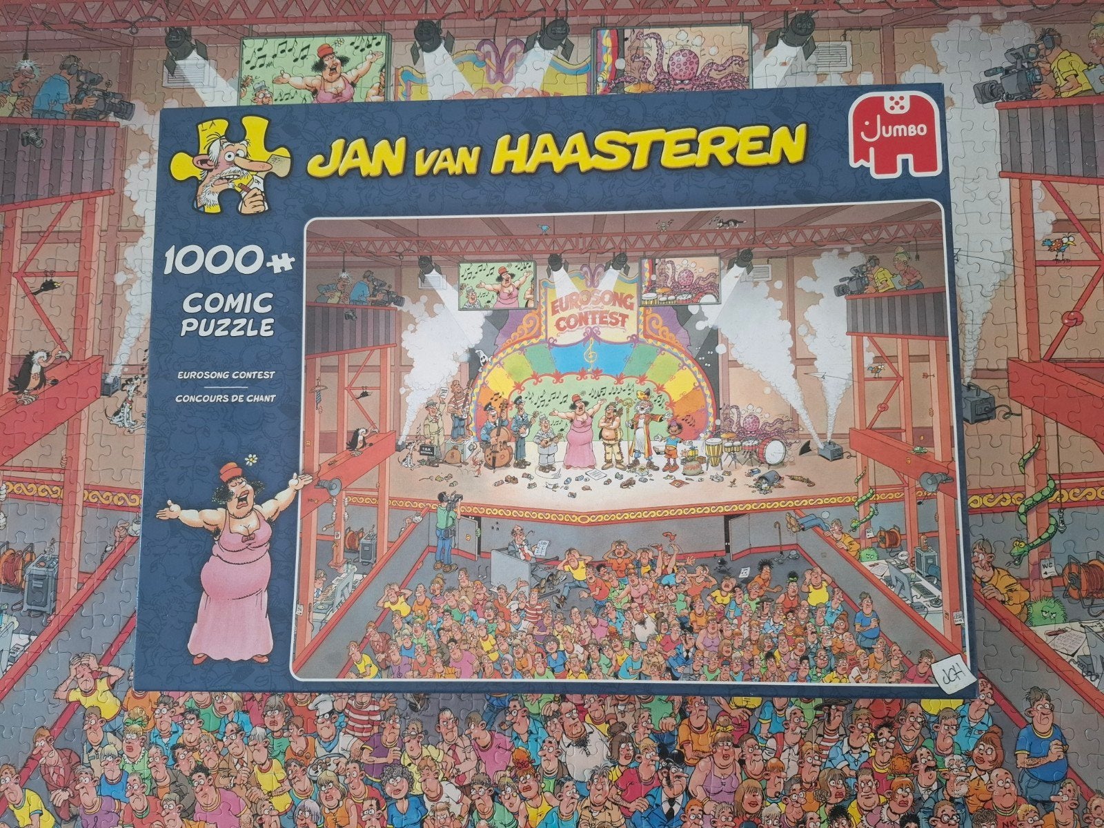 Jan van haasteren eurosong contest, Ophalen of Verzenden, 500 t/m 1500 stukjes