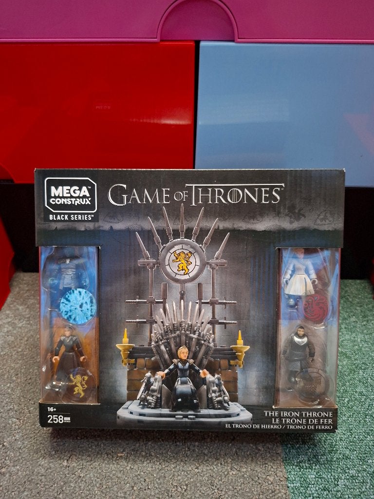 Mega Construx Game of Thrones GKM68 The Iron Throne, Ophalen of Verzenden, Nieuw, Megabloks