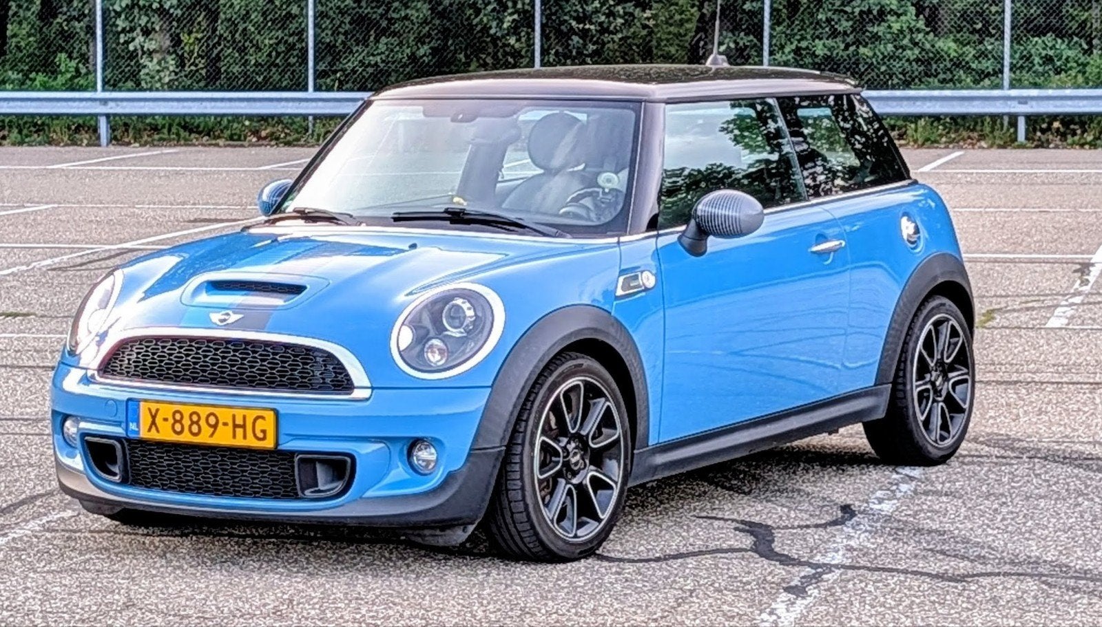 Mini Cooper S R56 Bayswater | Liefhebbersauto | N18 | Blauw, Auto's, Euro 5, Navigatiesysteem, Zwart, 4 cilinders