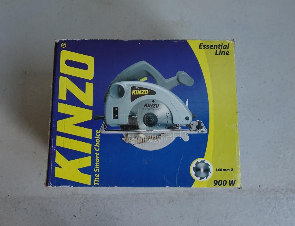 Kinzo 40P3200 Cirkelzaag - NIEUW, Doe-het-zelf en Verbouw, Ophalen, Cirkelzaag, Nieuw, 30 tot 70 mm
