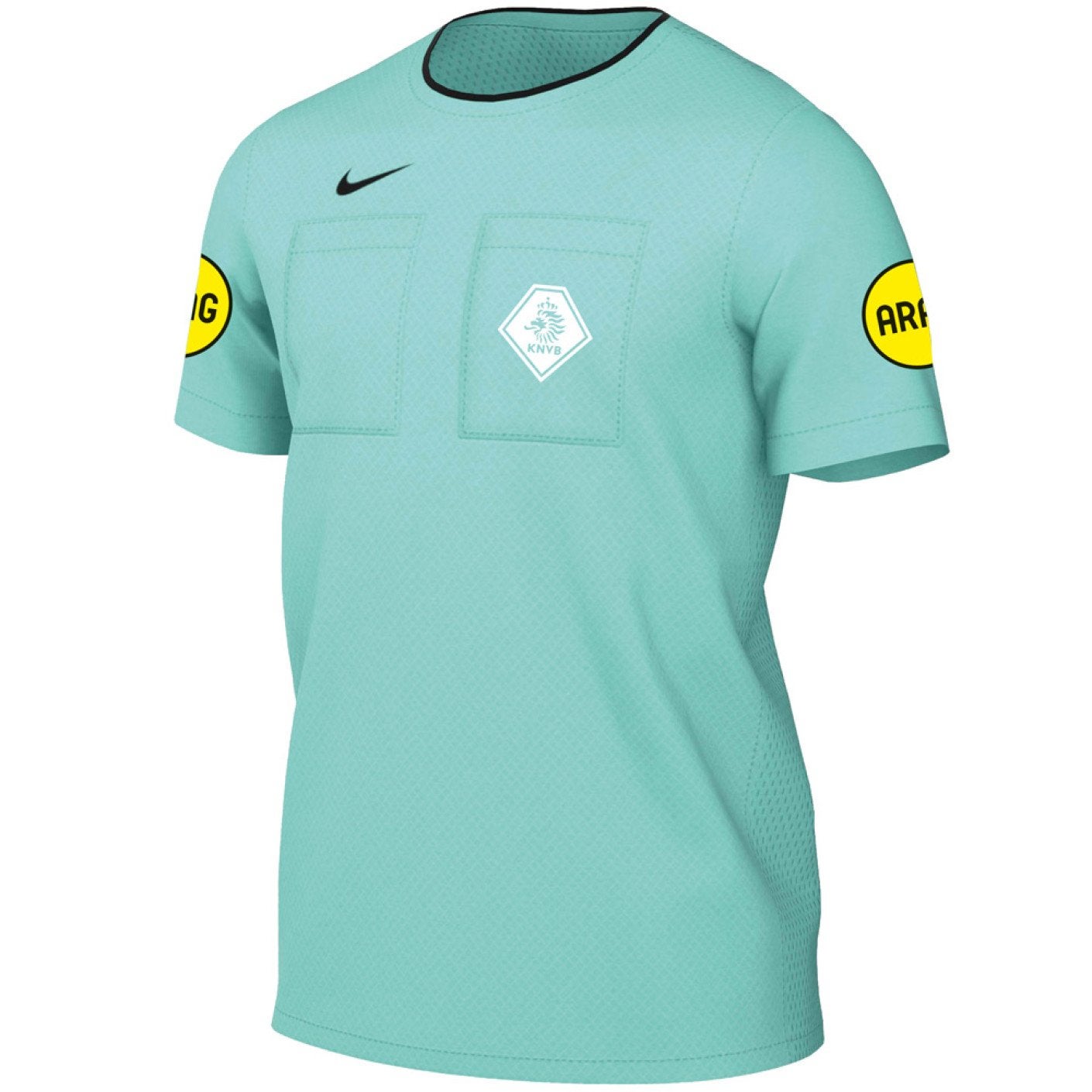 NIKE KNVB Scheidsrechterset 2024-2026 Turquoise, Maat 52/54 (L), Overige kleuren, Verzenden, Zo goed als nieuw
