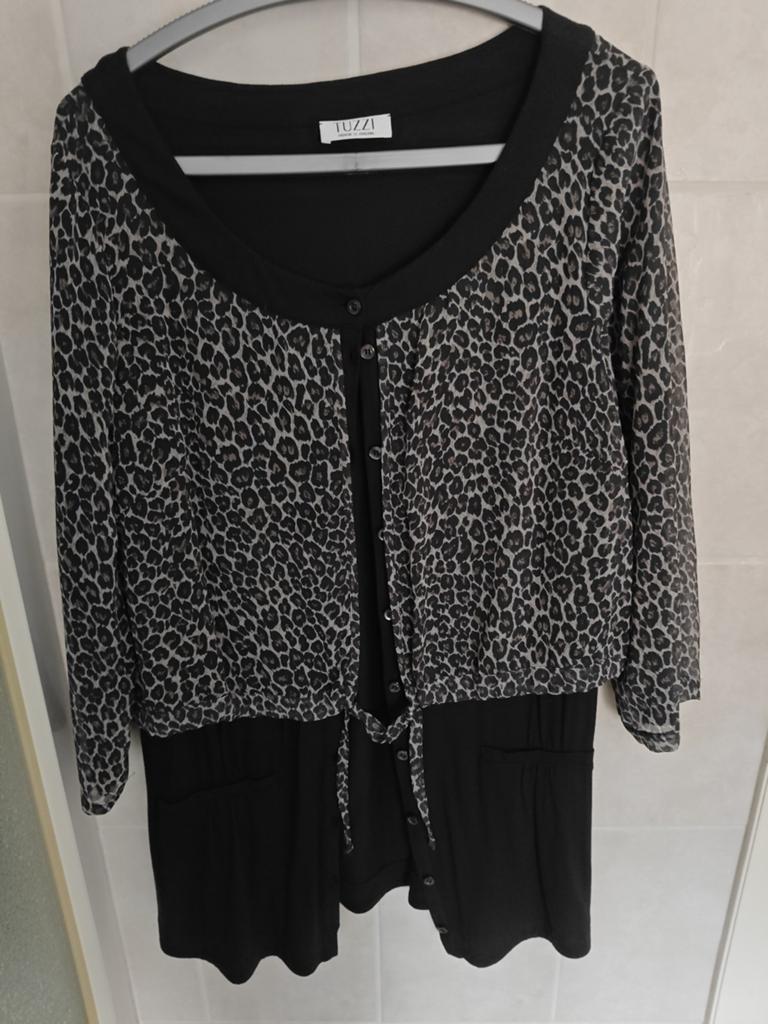 Tuzzi blouse /tuniek maat 40, Maat 38/40 (M), Tuzzi, Zwart, Nieuw