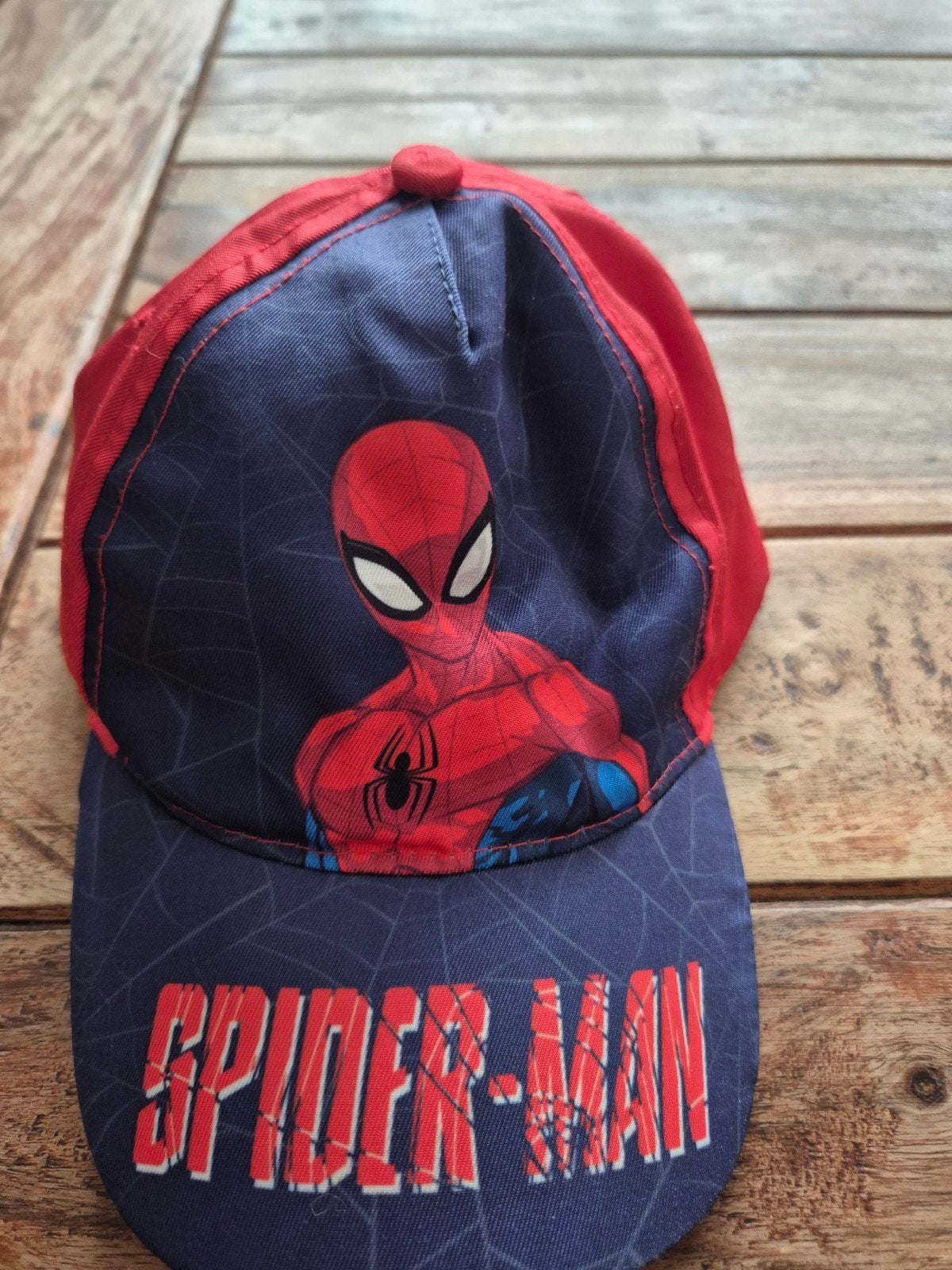 Spiderman pet - Maat 52CM, Gebruikt, Ophalen of Verzenden, Jongetje, Pet