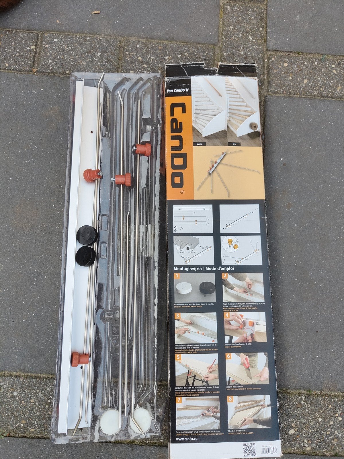 CanDo Trapspin - Meetinstrument voor traprenovatie, Ophalen of Verzenden, Zo goed als nieuw, Trap, Minder dan 2 meter
