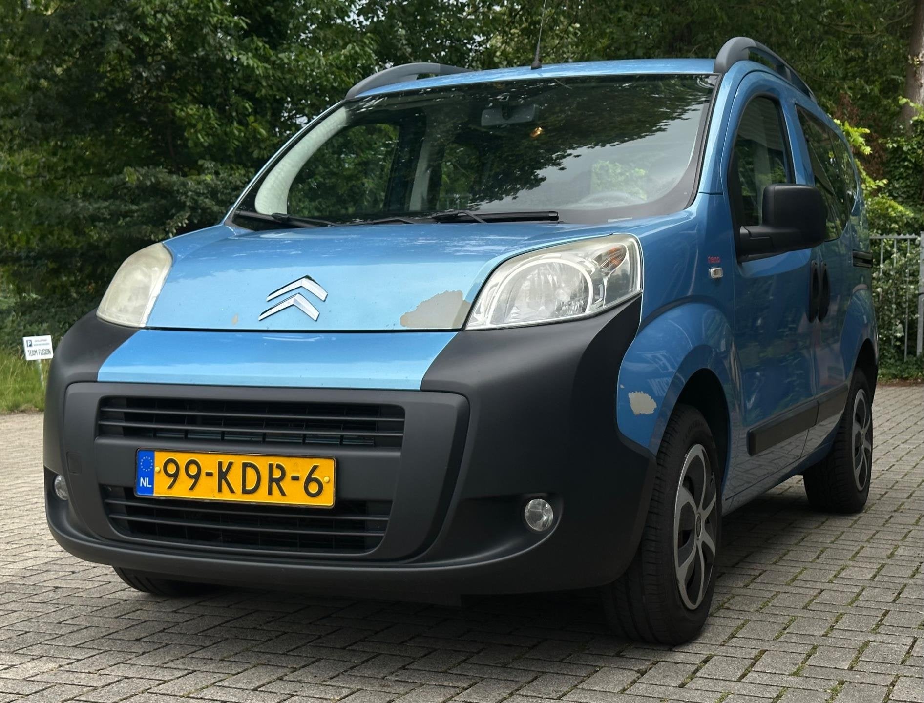 Citroen Nemo 1.4i Multispace bj. 2009 Airco Schuifdeuren 5p, Auto's, Citroën, Voorwielaandrijving, 15 km/l, 4 cilinders, Origineel Nederlands