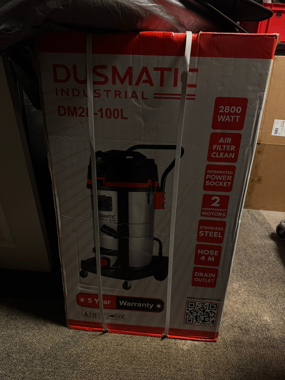 Kremer & Dusmatic (water & stofzuiger met meerdere motoren!), Doe-het-zelf en Verbouw, Ophalen, Nieuw