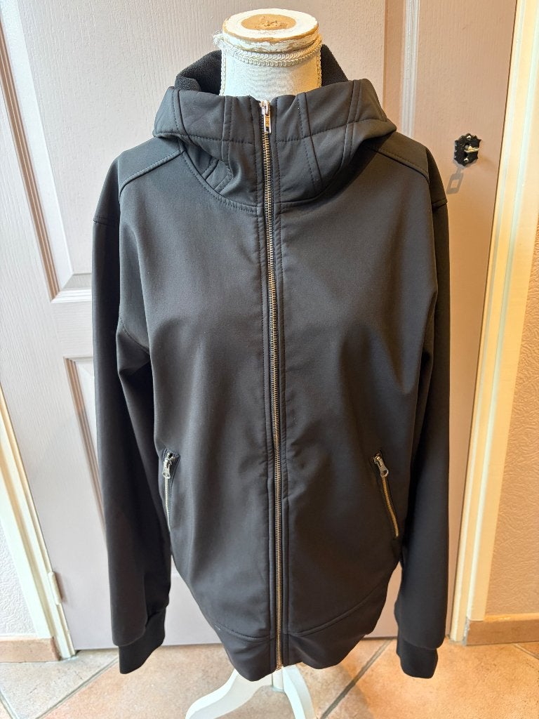Stone Island Softshell Jas  kleur: zwart  maat: XL Herenjas, Zwart, Maat 56/58 (XL), Ophalen of Verzenden, Stone Island