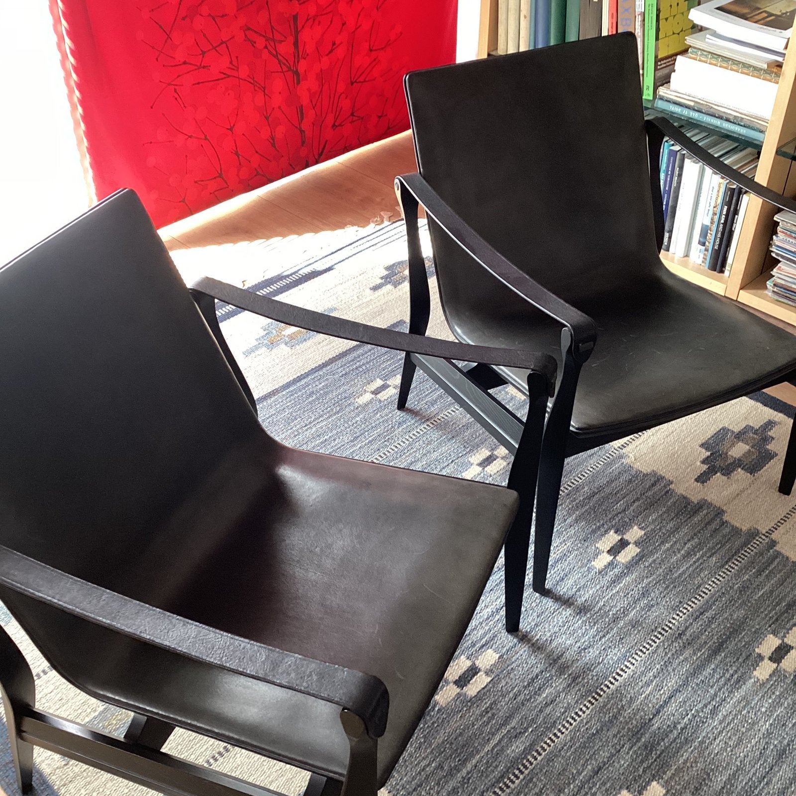 Twee stoelen van Fritz Hansens 1963, Ophalen