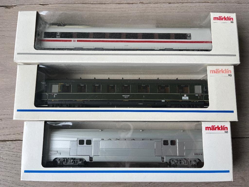 Marklin ho wagons 43603, 43231, 43747 nieuwstaat, Wisselstroom, Verzenden, Märklin, Nieuw