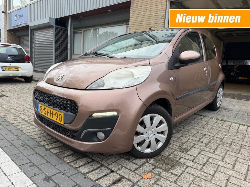 Peugeot 107 1.0 Active AIRCO NETTE AUTO RIJDT GOED NAP APK 9, Euro 5, Gebruikt, 4 stoelen, Bedrijf
