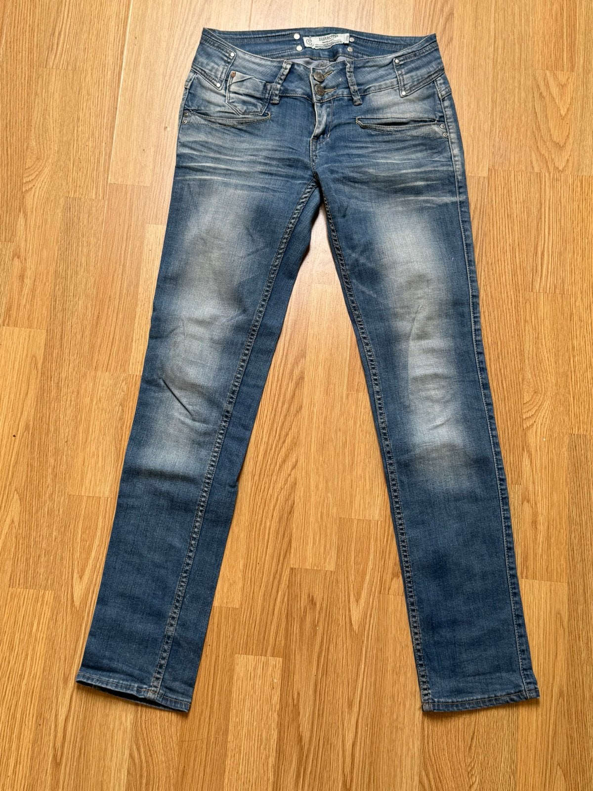 Silvercreek Jeans Dames - Maat W27/32, Ophalen of Verzenden, Gedragen, Blauw, W27 (confectie 34) of kleiner