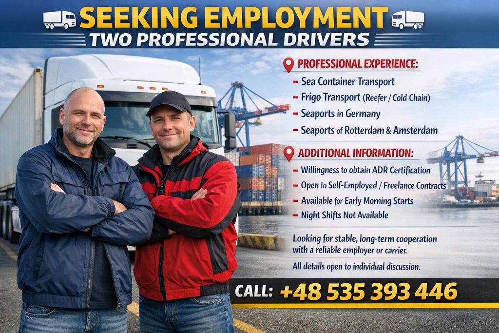Zzp chauffeurs, Vacatures, 33 - 40 uur, Overige vormen
