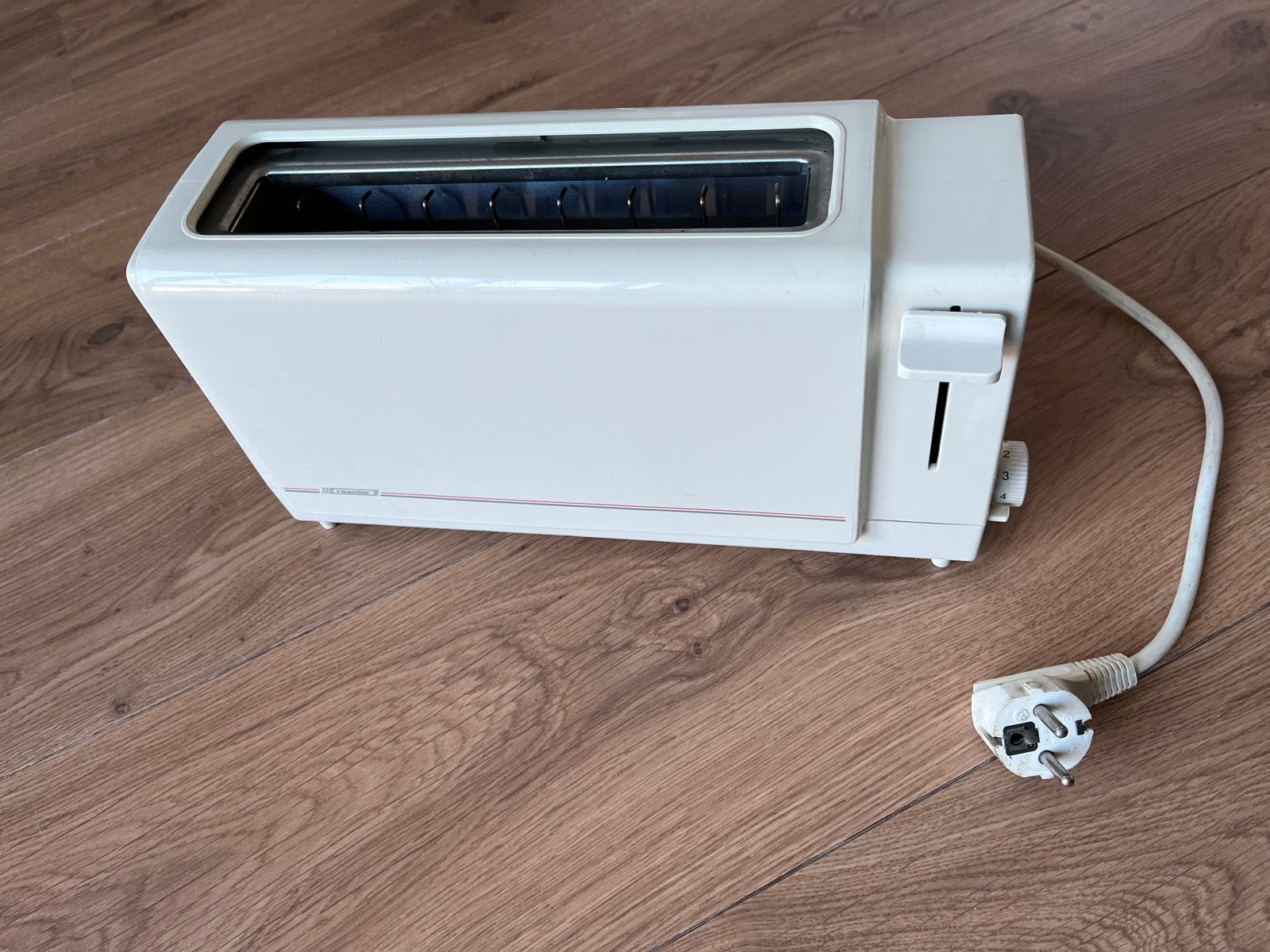 Vintage Reactor broodrooster - Wit, goed werkend, Ophalen of Verzenden, Gebruikt
