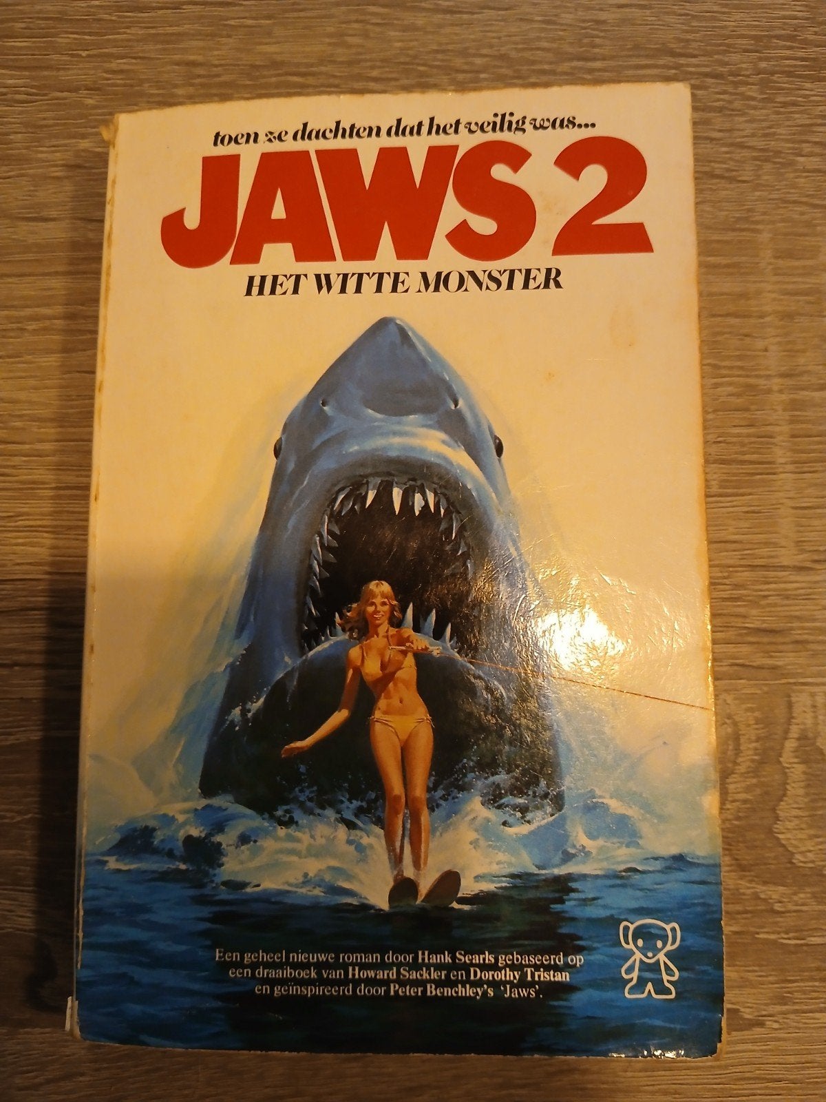 Jaws 2 Zwarte beertjes pocket thriller 1978, Ophalen, Gelezen