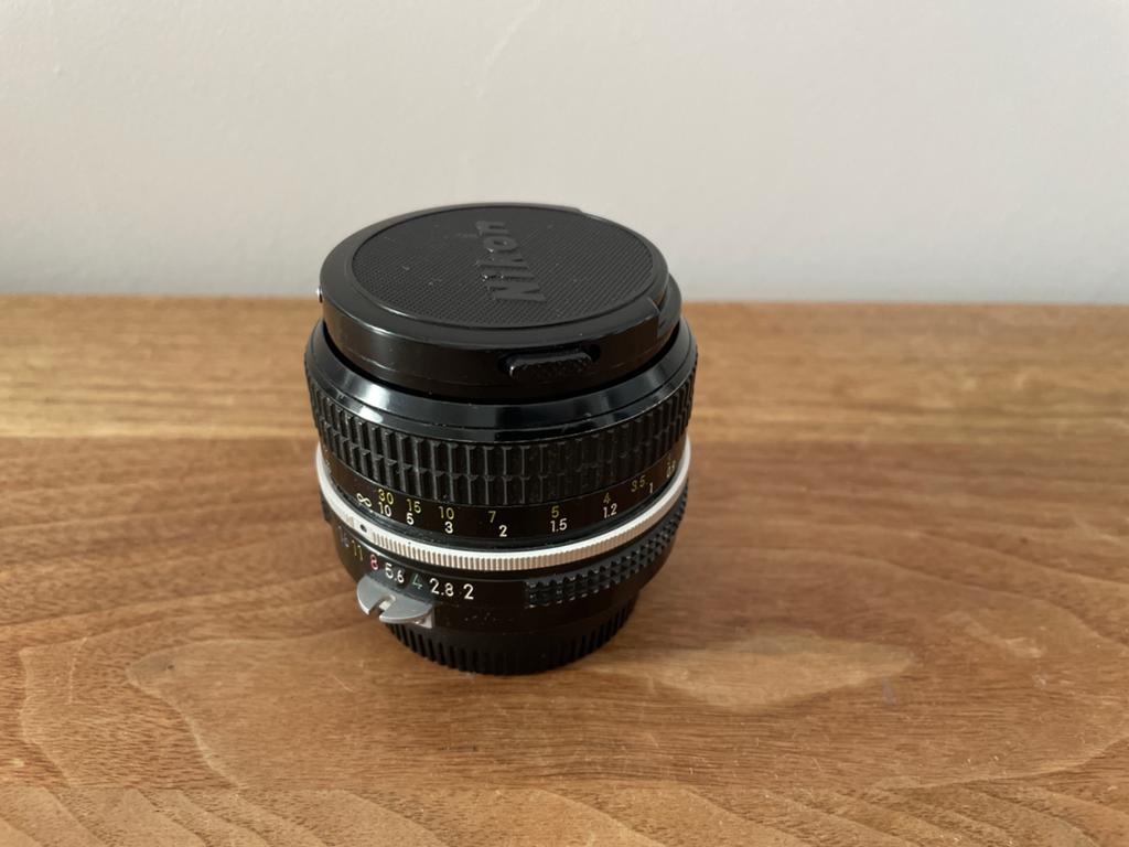 Nikkor 50mm f2 non-AI lens - Zeer goede staat, Ophalen of Verzenden, Zo goed als nieuw, Standaardlens