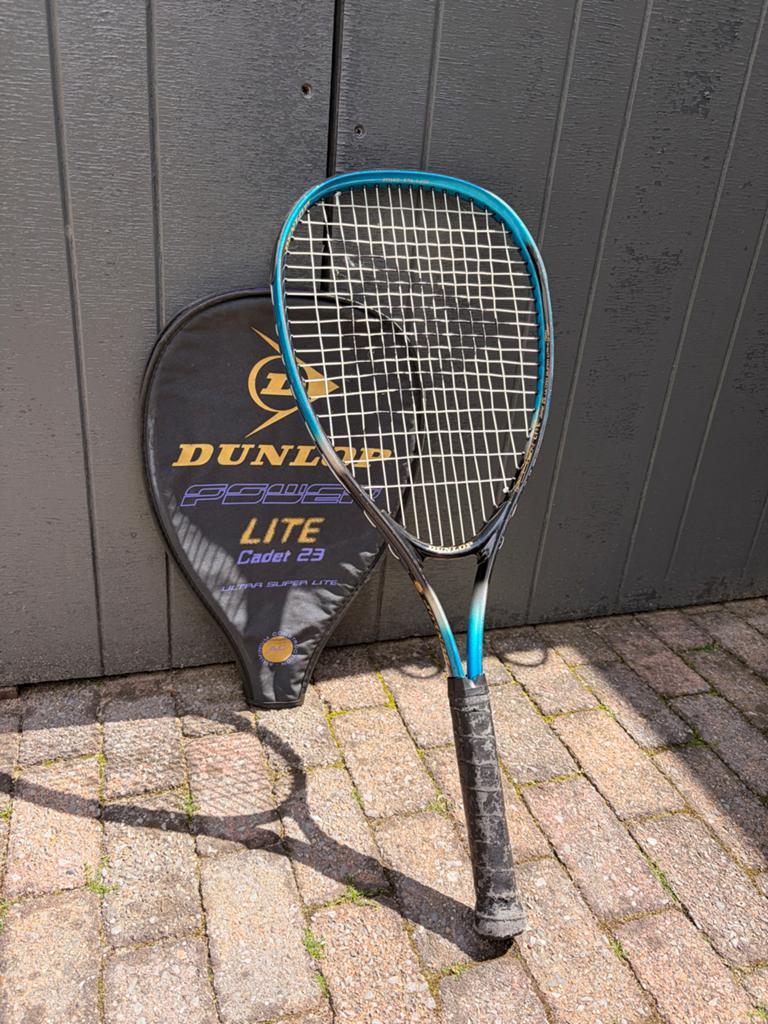 Squash racket, Sport en Fitness, Squash, Ophalen of Verzenden, Gebruikt, Met hoes
