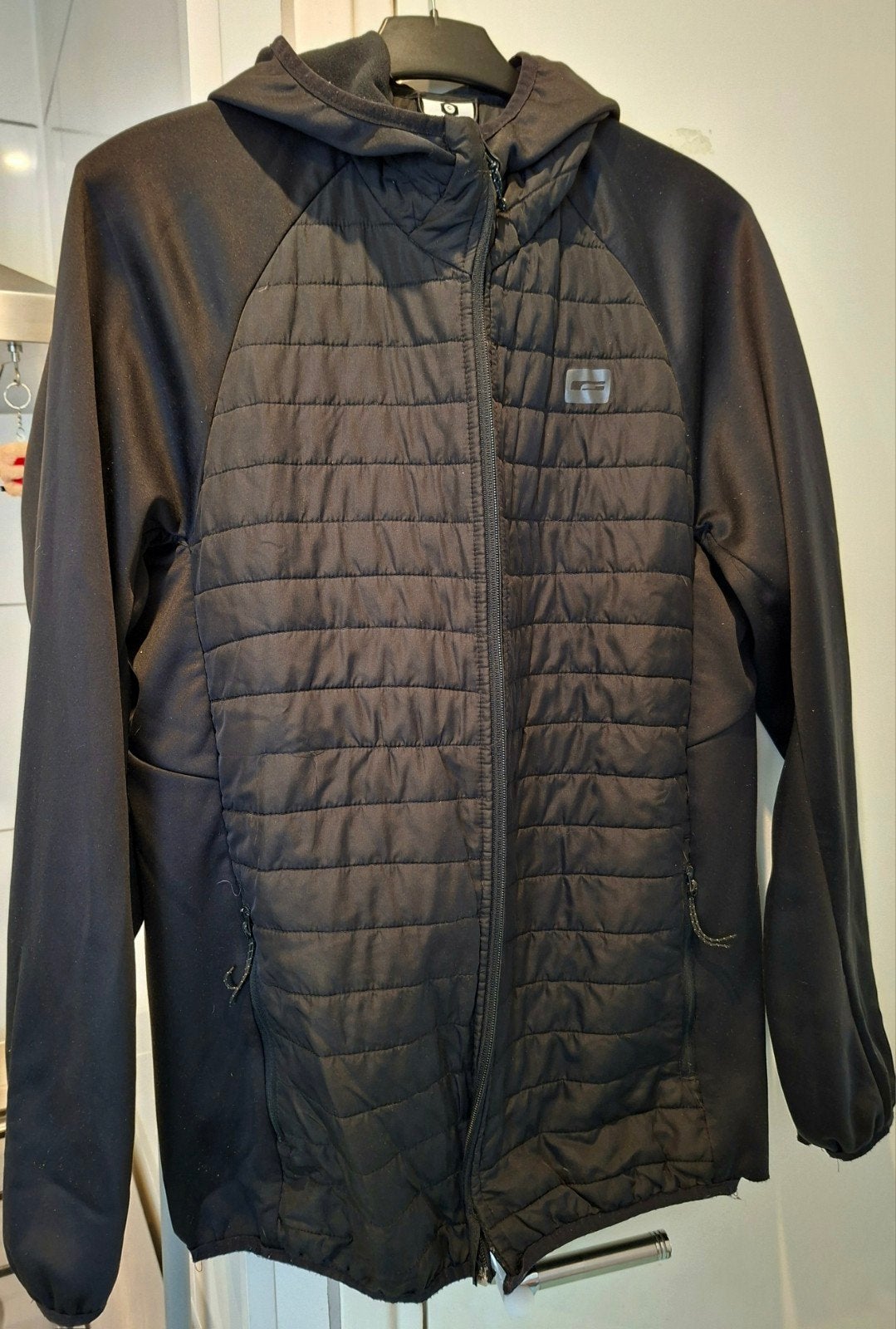 Jack & Jones Zwart gewatteerd Vest/Jas Maat L-XL, Kleding | Heren, Truien en Vesten, Zwart, Maat 56/58 (XL), Ophalen of Verzenden