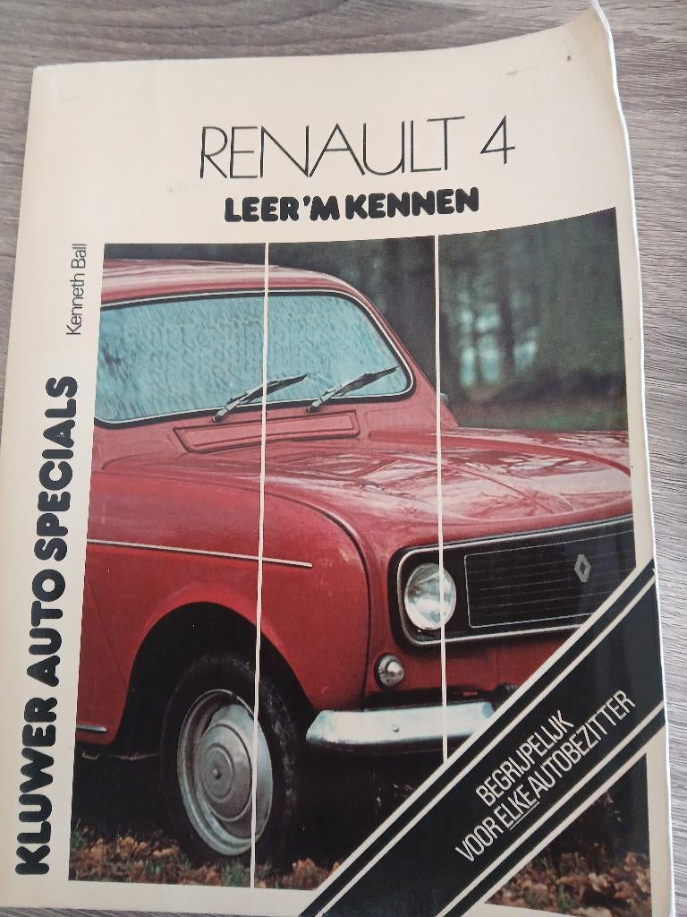 Renault 4 leer 'm kennen (Kluwer Autospecials), Verzenden
