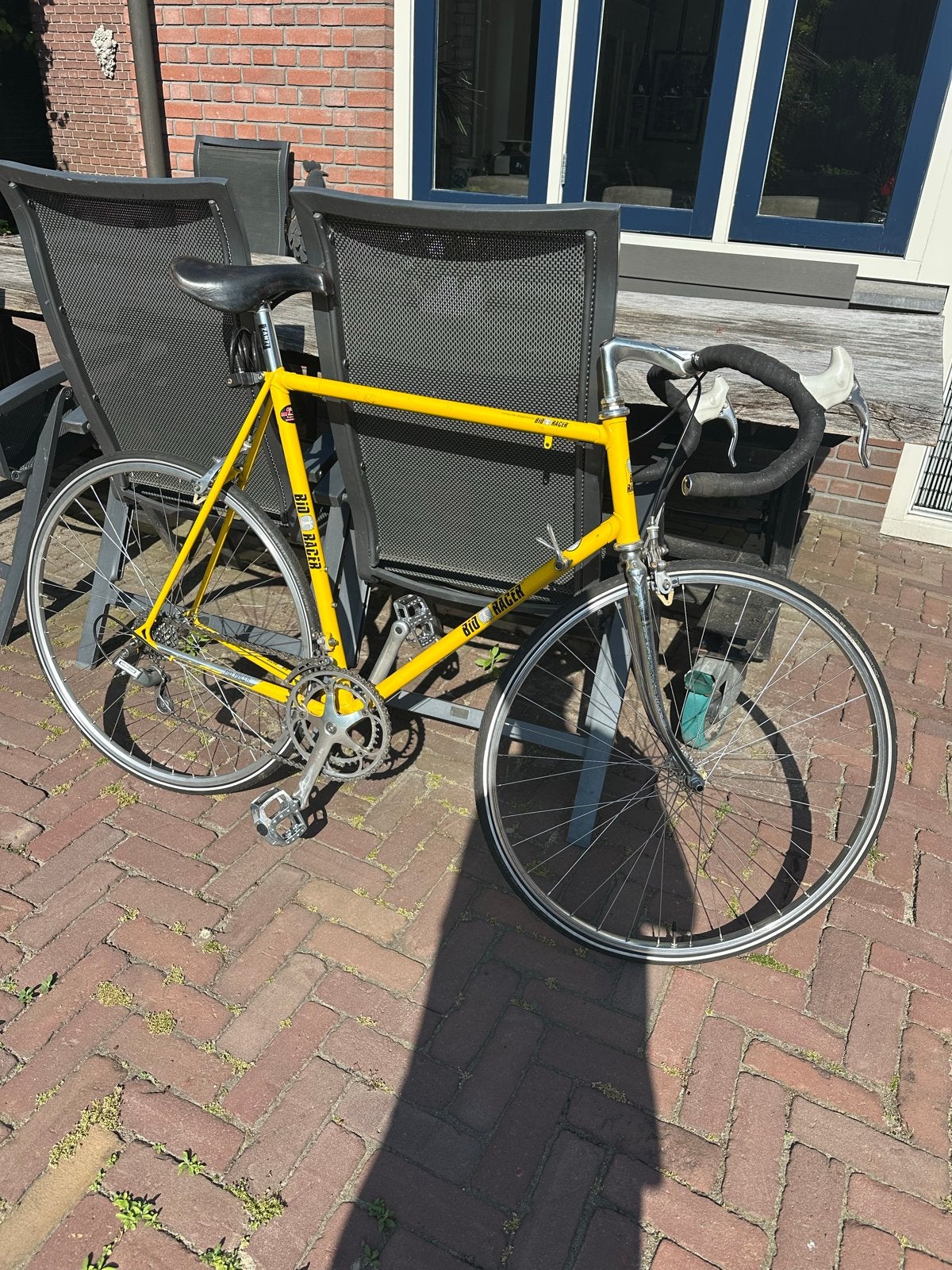 Klassieke Bioracer wielrenfiets - Goede staat, nieuwe banden, Fietsen en Brommers, Ophalen