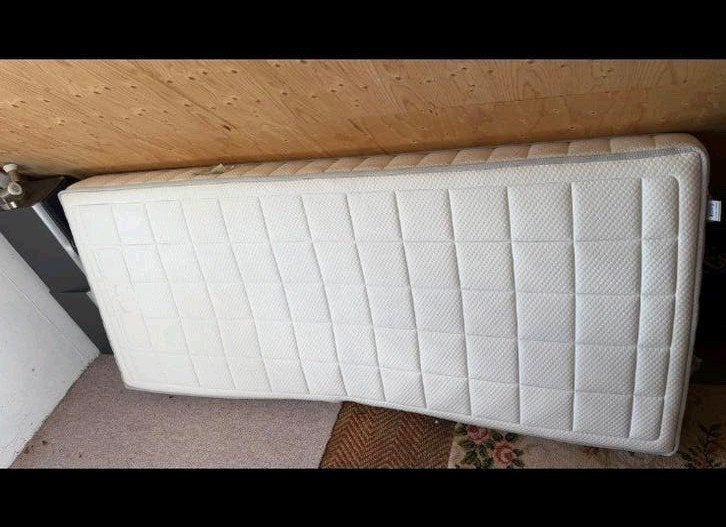 Auping Cresto Matras 90x210 cm - Zo goed als nieuw, 90 cm, Eenpersoons, 210 cm, Ophalen of Verzenden