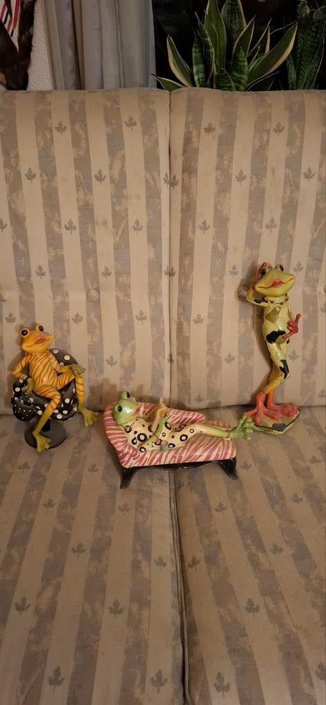 Kikker beeldjes van expo winkel, Ophalen of Verzenden