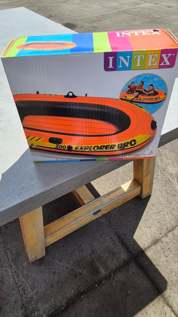 Intex Explorer Pro 200 Opblaasboot - Nieuw in doos, Ophalen of Verzenden, Nieuw
