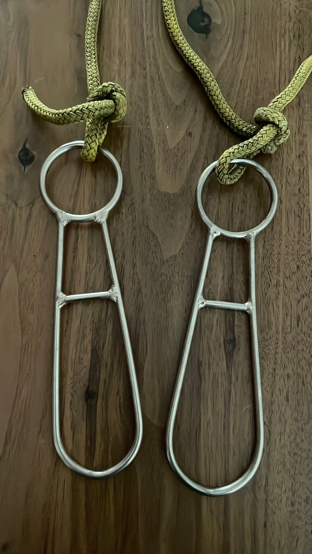 Trapezehaak RVS, oog 45 mm, L 200mm, Watersport en Boten, Zeilen en Zeiltoebehoren, Ophalen of Verzenden, Zo goed als nieuw, Minder dan 15 m²