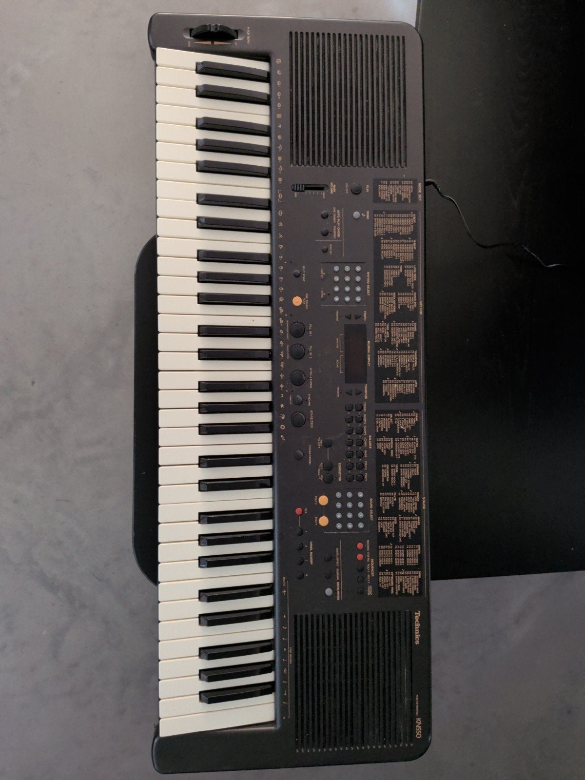 Keyboard | Technics KN650, Ophalen, Aanslaggevoelig, Technics, 61 toetsen