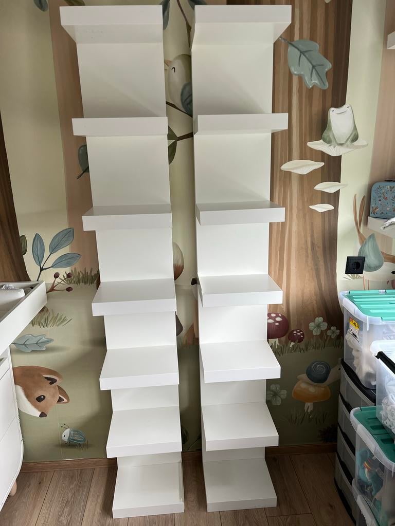 IKEA Lack wandrek - Wit (2 stuks), Huis en Inrichting, Woonaccessoires | Wandplanken en Boekenplanken, Ophalen, Gebruikt