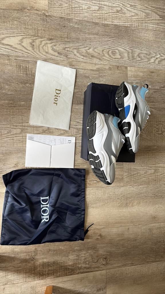 Dior b22 White/Grey/Jade, Overige kleuren, Nieuw, Ophalen of Verzenden, Sneakers of Gympen