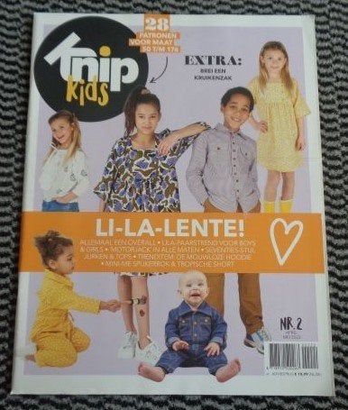 Knipkids Knippie nr. 2 april, mei 2022 maat 50 t/m 176, Verzenden, Zo goed als nieuw, Kind, Knippie