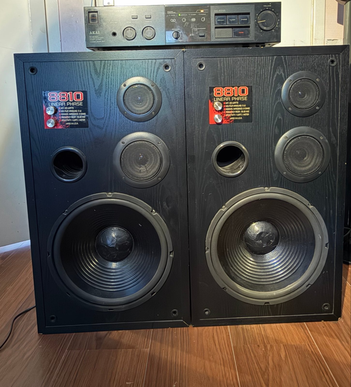 Stereo Speakers & Versterker, Vloerstaande luidspreker, Gebruikt, Ophalen, 150 watt of meer