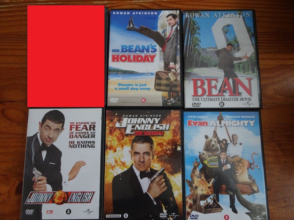 Rowan Atkinson dvds: Johnny English + Mr. Beans Holiday, Vanaf 6 jaar, Ophalen of Verzenden, Zo goed als nieuw, Actiekomedie