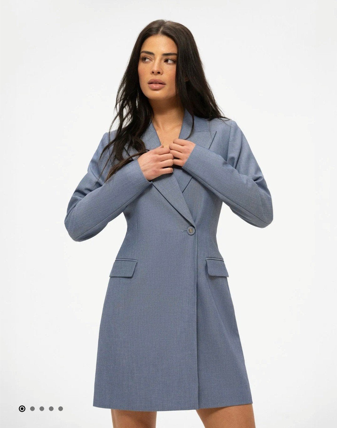 blazer jurk Nikkie Brands, Ophalen of Verzenden, Nieuw, Maat 34 (XS) of kleiner, Blauw