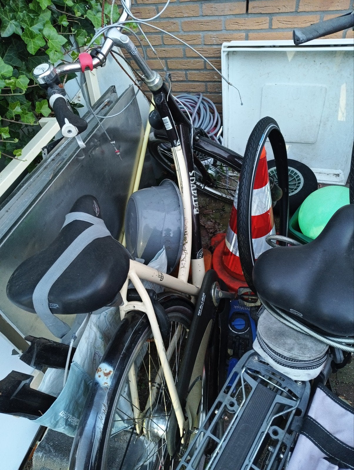 Batavus. 28"., Fietsen en Brommers, Ophalen, Gebruikt, Versnellingen, Batavus