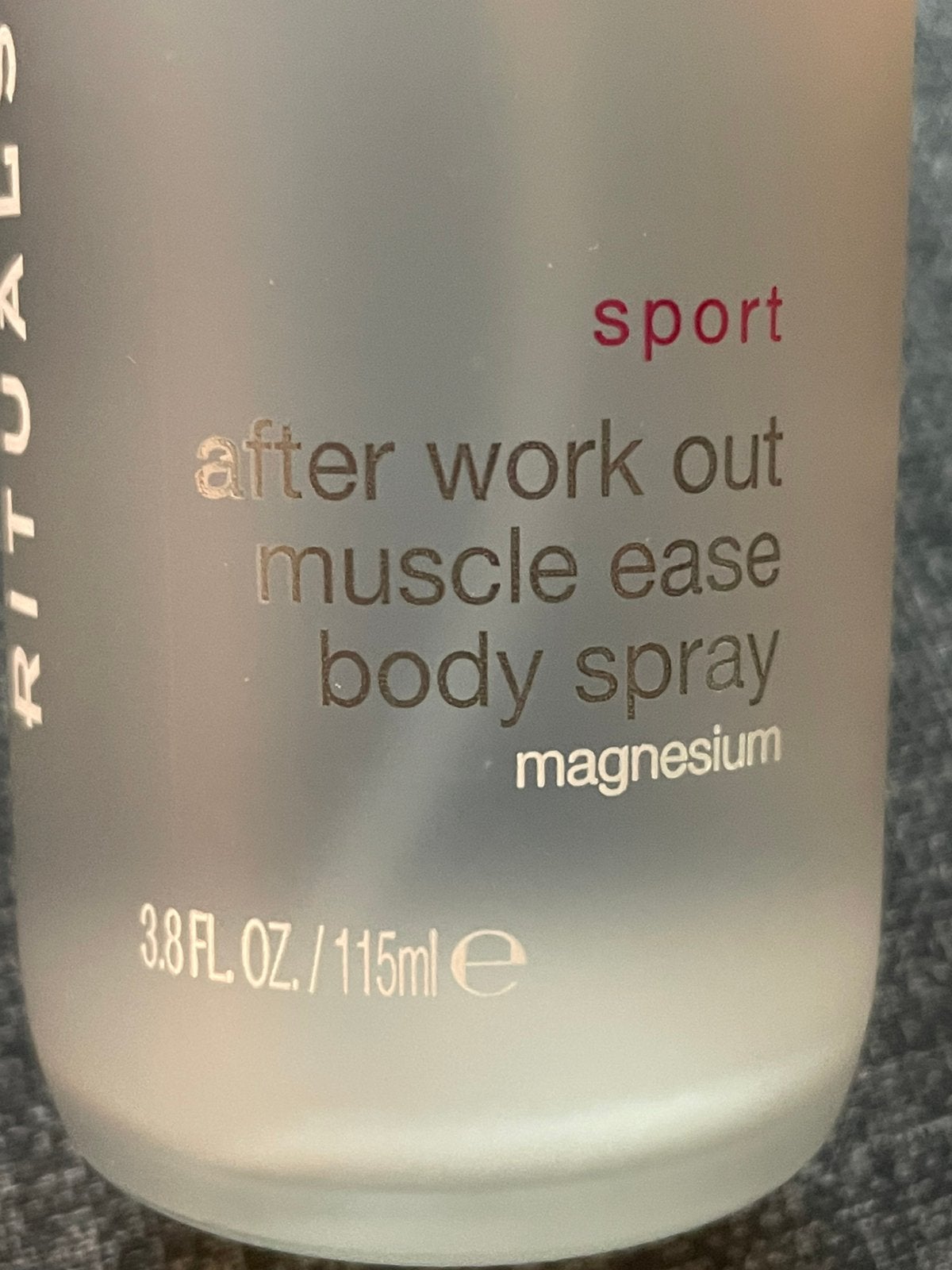 Body en spieren magnesium spray Rituals, Ophalen of Verzenden, Nieuw, Lichaamsverzorging