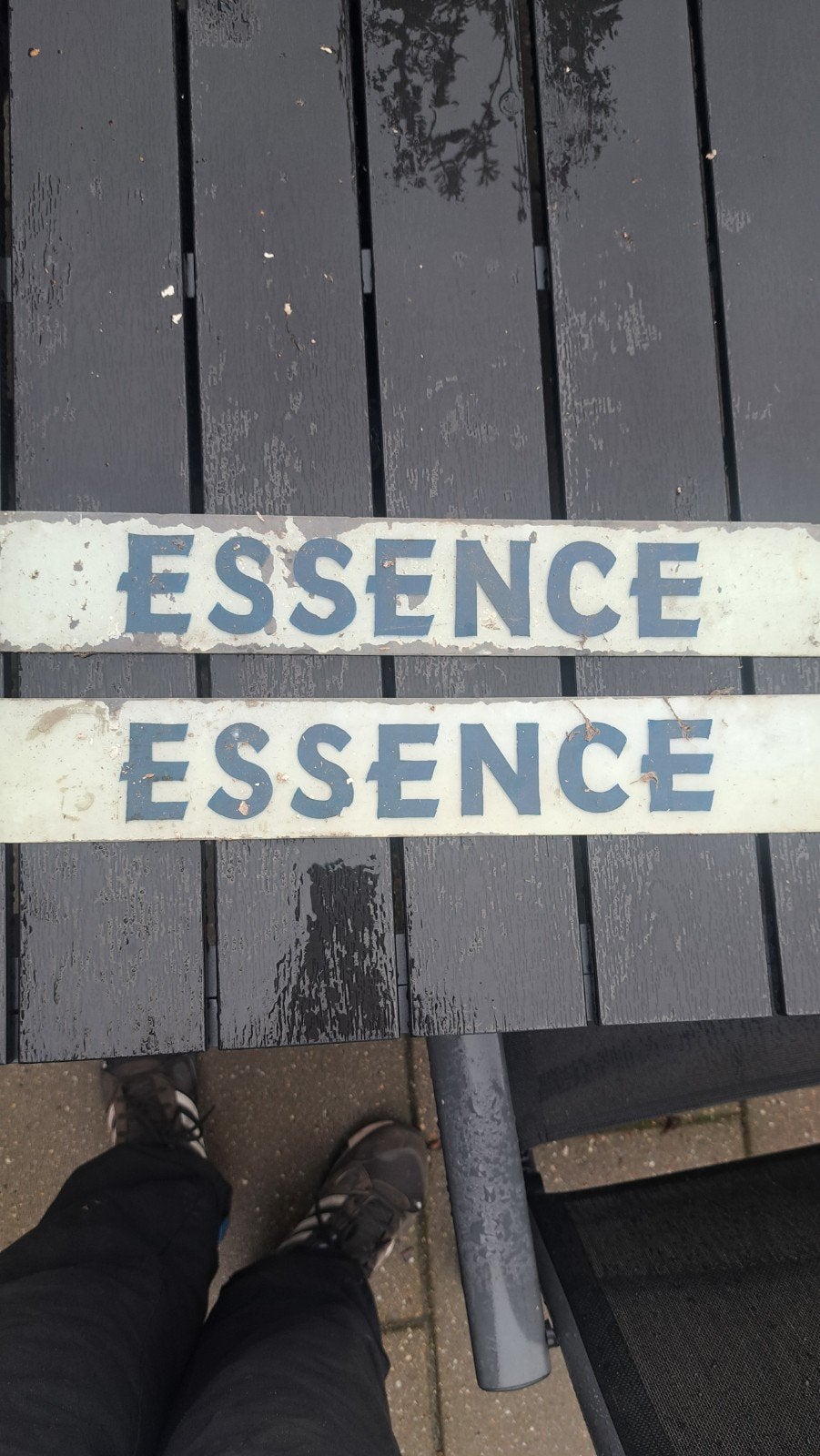 essence (benzine) van glas, Ophalen of Verzenden